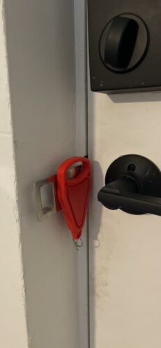 Portable Door Lock Safety Latch photo review