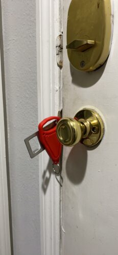 Portable Door Lock Safety Latch photo review